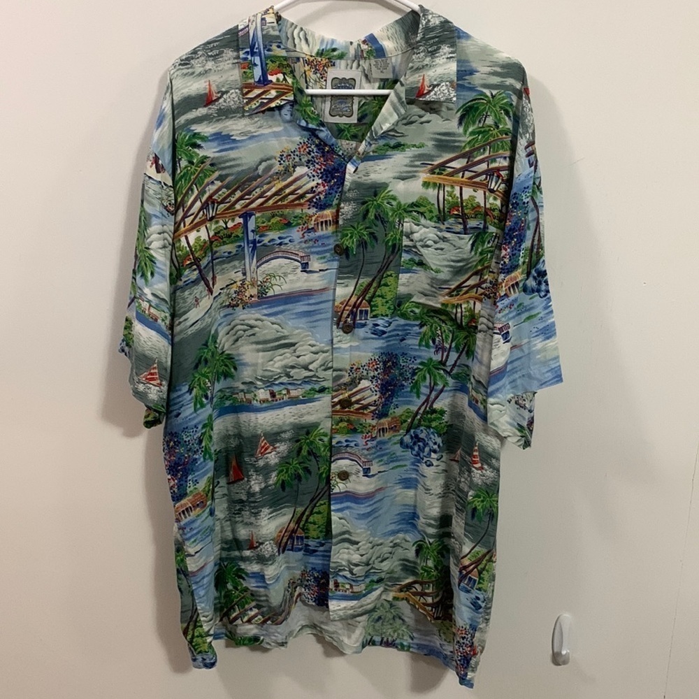 Ocean Current Vintage Original Hawaiian type print Size XL, good condition
